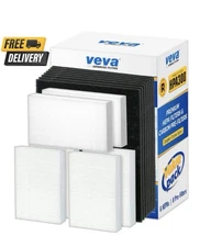 VEVA HPA300 Premium HEPA & Carbon Pre-Filters Pack (6 HEPA + 8 Pre)