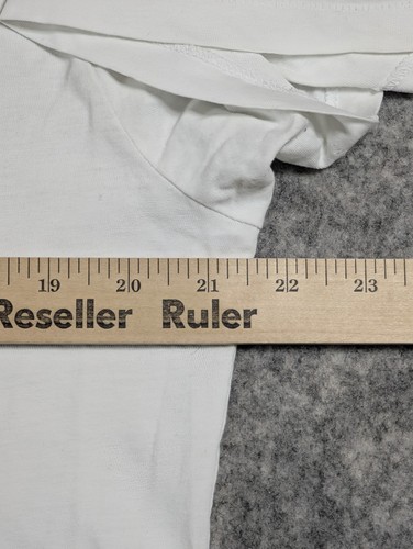 VERKAUFT!  CRAZY SHIRTS Kona Jack Men Medium White Graphic Fish 100% Pima Cotton - Bild 7 von 10