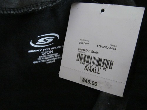 Simply for Sports, Small, Black/All-State Hoodie, New with Tags - Picture 4 of 5