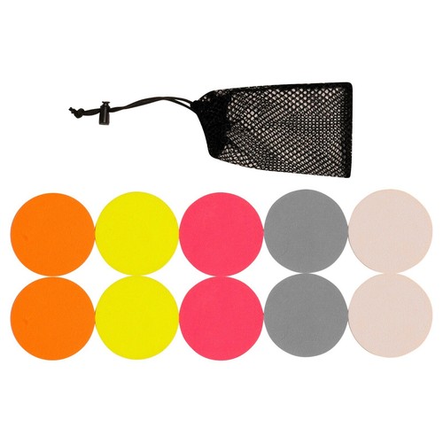 Sport Mini Flat Disc Marker 3,5 Zoll (9 cm) [10er Pack] | Multi-Surface PVC Discs - Bild 2 von 2