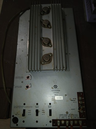 Vintage NSM Jukebox Amplifier 70s-untested - Picture 1 of 2