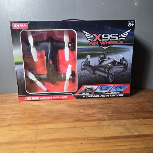 Syma X95 Air Wheels: 4 Channel R/C Flying Car, Ages 8+ - Black - Picture 2 of 17