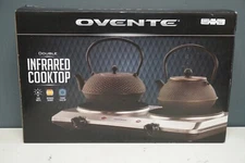 OVENTE Electric Countertop Infrared Double Burner, 1500W