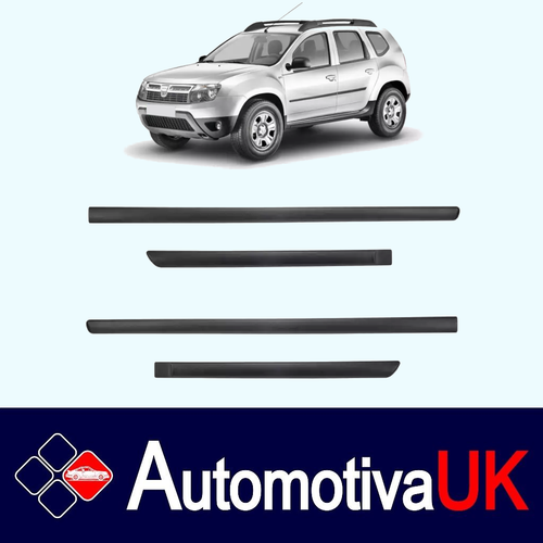 Dacia Duster Mk1 NEU schwarze Reibstreifen | Türschutz | Seitenleisten Karosseriebausatz - Bild 2 von 9