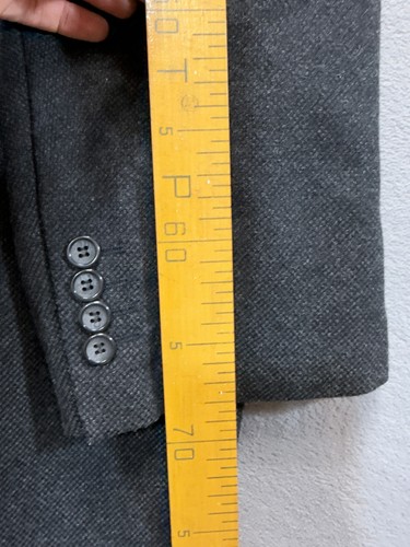 Marks and Spencer Tailoring Wool Blend Gray Coat mens size XXL - Picture 15 of 18