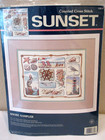 Sunset Shore Sampler Counted Cross Stitch Kit