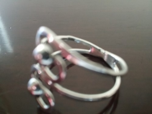 Anillo Erick's de plata de ley con cuentas talla 8,5 Taxco.925 - Imagen 4 de 6