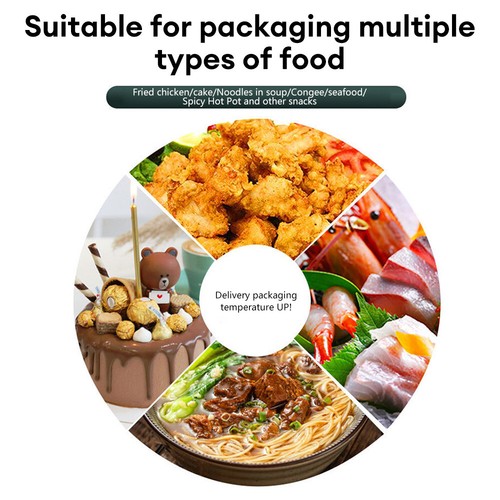 16/50L Large Food Delivery Insulated Bags Takeaway Pizza Thermal Warm Cold Bag - Picture 9 of 17