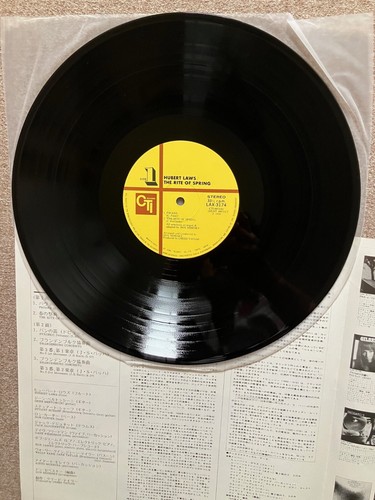 Hubert Laws / The Rite Of Spring , 1978 CTI LAX3174 LP JAPAN 美品 Vinyl Record M - Picture 4 of 5