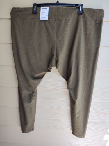 Leggings~MidRise~Size 5X~by Sonoma~SR $20~Olive Green - Picture 2 of 7