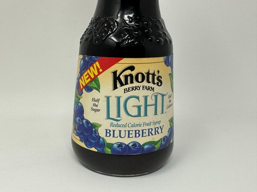 Vintage Knottts Berry Farm Licht Blaubeer Marmelade - Vintage Werbung - abgelaufen - Bild 4 von 16
