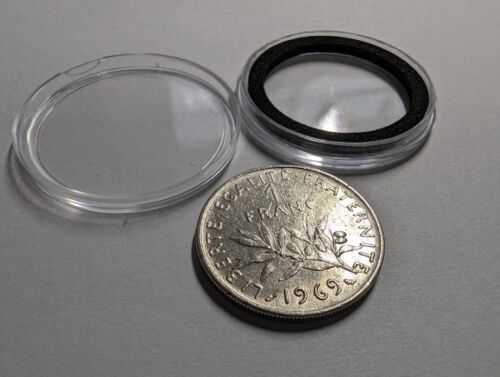 1969 France 1 Franc Coin - Picture 6 of 7