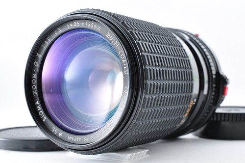 Sigma Zoom-αIII 35-135mm f/3.5-4.5 Multi-Coated Lens with Macro for Canon FD #_s - Picture 1 of 18