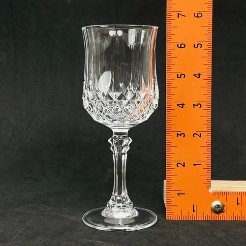 Set of 4 Cristal D'Arques Longchamp Water/Wine Goblets 7 1/2 oz - Picture 9 of 9
