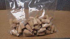 Small Wooden Miniature Milk Bottles Dollhouse Craft Unfinished628894