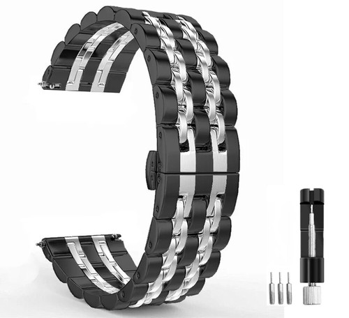 Metallarmband für Samsung Galaxy Watch 4 42/46 Classic Edelstahl Uhrenband - Bild 26 von 26