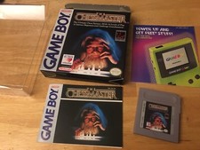 The Chess master Gameboy Complete With Manual And Box