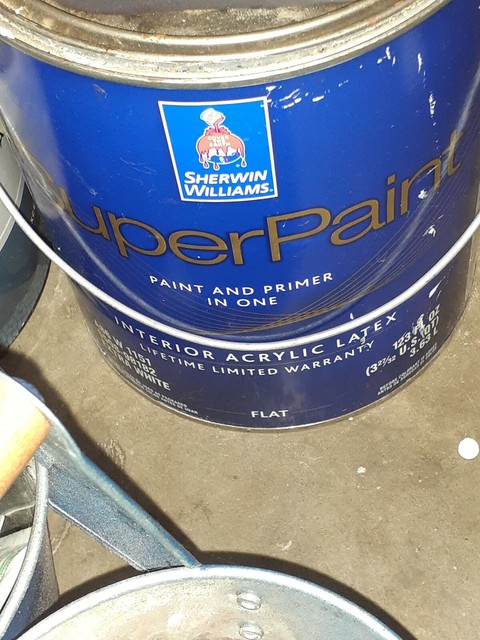 Sherwin Williams Superpaint Interior Latex Flat White