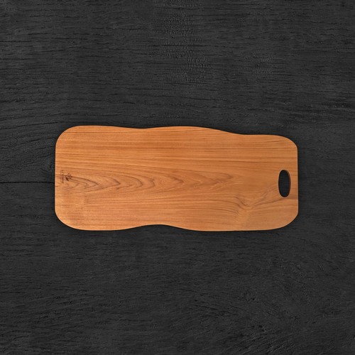 LESTARIE Teak Holz Schneidebrett 70cm Servierplatte Tranchierbrett Küchenbrett  - Bild 7 von 8