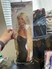 ADULT MESMERELDA LONG BLONDE WIG COSTUME ACCESSORY New!
