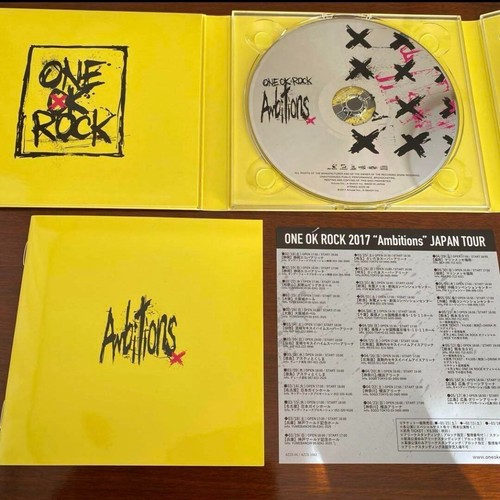 ONE OK ROCK Ambitions First Limited Edition CD+DVD used from Japan - Photo 5/5