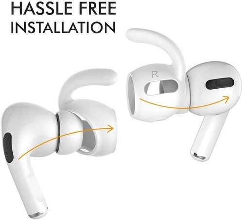 Suggerimenti auricolari in silicone morbido per accessori di ricambio auricolari Apple AirPods Pro - Foto 5 di 6