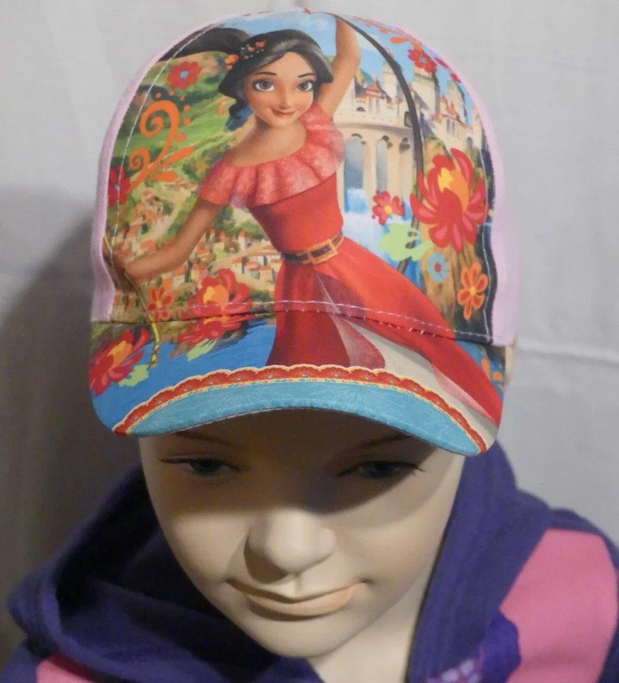 PIXAR CARS Disney Kinder Cap / Kappe - Elena von Avalor - Rosa - 52 cm oder 54 cm