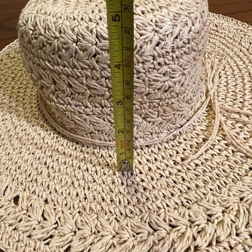 Scala Collezione Sun Round Straw Hat Paper - Picture 9 of 10