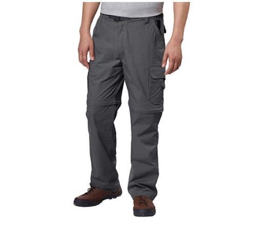 BC Clothing Herren Convertible Stretch Cargo Wandern Aktiv Hose Shorts J41 - Bild 9 von 20