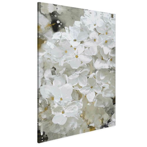 Quadro motivo floreale bianco - Picture 2 of 4