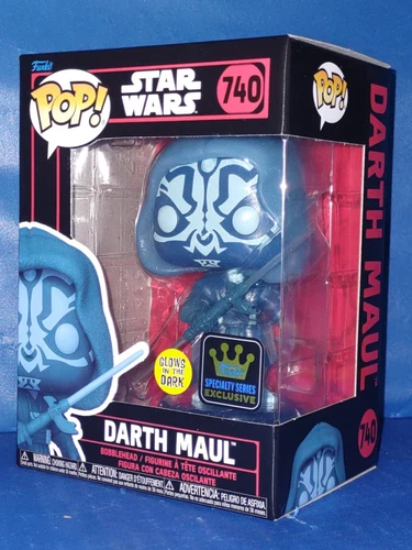 Star Wars Hologram Darth Maul Glow in the Dark Funko Pop Vinyl Figure #740 New