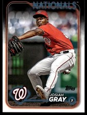 2024 Topps Series 2 #402 Josiah Gray Washington Nationals