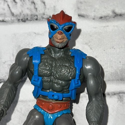 Masters of The Universe Stratos Blue Harness Figure Vintage 1982 MOTU He-Man - Picture 2 of 8