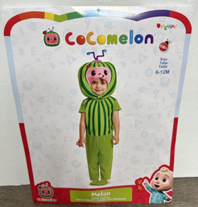 Disguise Cocomelon Melon Infant Boys Girls Child Costume Size 6-12 Months