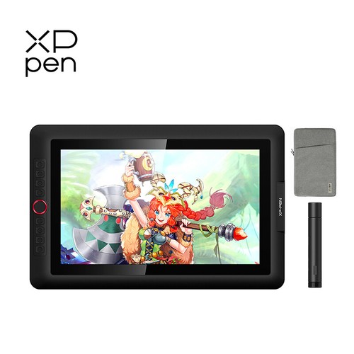 XP-Pen Artist 15.6 Pro Drawing Graphics Tablet With Screen 8192 Battery-free Pen - Afbeelding 1 van 31