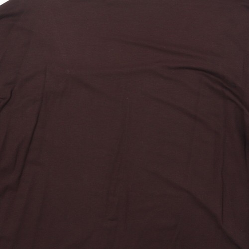 CC Womens Brown Viscose Blend T-Shirt Size XL - Picture 4 of 10