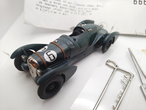 Kit de instalación parcial MCM 1/43 Aston Martin Lagonda V12 Le Mans 1939. ¡Súper raro! - Imagen 4 de 16