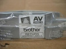 Brother Avery AV-1957 P-Touch Tape Thermal Label Cassette White AV1957