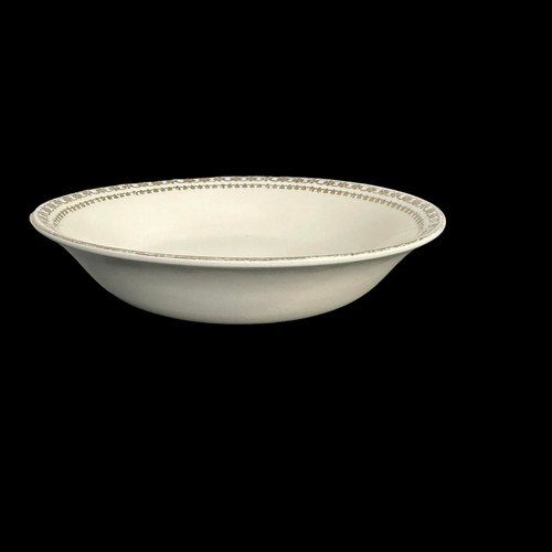 alfred meakin bowl, gold crown, 16kt gold trim 7.5" - Picture 2 of 9