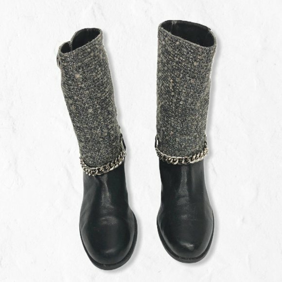 Stuart weitzman store motorcycle boots