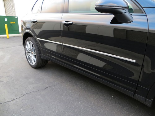 2pcs CHROME SIDE DOOR BODY Molding Trim Stripe for kimodels 2004-2018 - Picture 2 of 3