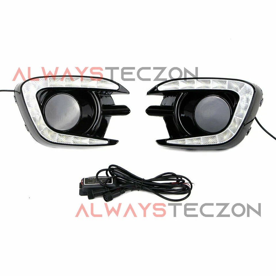 Luz antiniebla diurna LED DRL para Mitsubishi Montero/Pajero 2013-2015 Foto 2 de 4