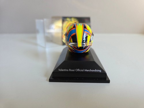 Casco Minichamps 1/8 - V. Rossi - Qatar MotoGp 2014 - 398140056 - Foto 4 di 9