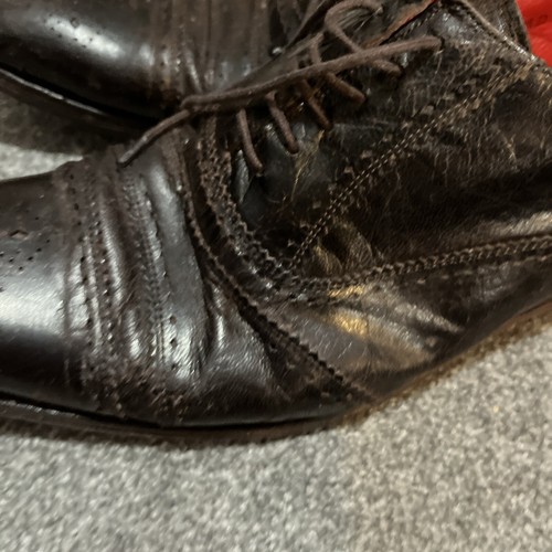 Jeffery West Tan Leather Shoes UK9.5 brogue - Picture 9 of 11