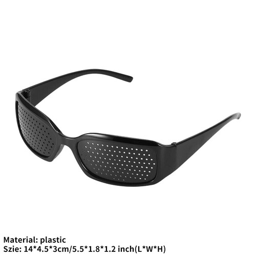Vision Spectacle Eyesight Improver Pin Hole Eyes Training Exercise Glasses NewCF - Picture 5 of 15