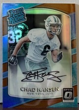 2017 Panini Donruss Optic Rated Rookie Autograph #163 Chad Hansen   F6