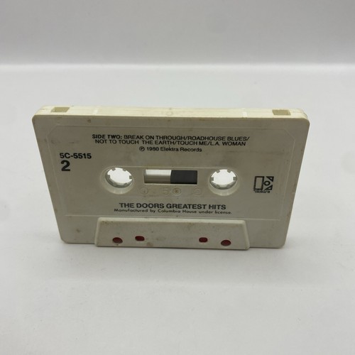The Doors Greatest Hits USA Cassette Tape 5C5 515 1980 Columbia House Import - Picture 7 of 10