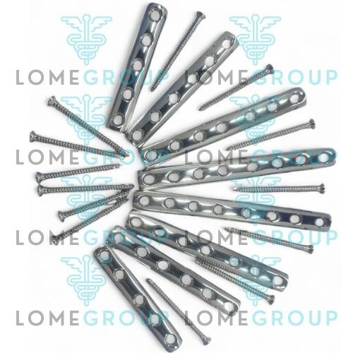 3.5mm One third tubular plate with 3.5mm cortcal screws (64 Pcs Set) - Picture 3 of 3