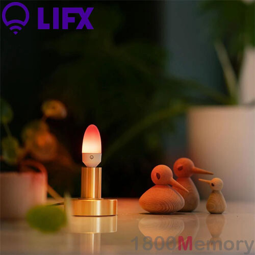 LIFX Candle LED Light Bulb E14 Edison Screw Wi-Fi 16 Million Colour 500 Lumens - Picture 3 of 4