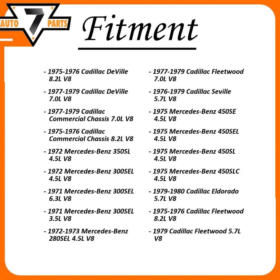 Разъем топливной форсунки стандартное зажигание подходит для Mercedes-Benz 280SE 1973-1973 - Изображение 2 из 4